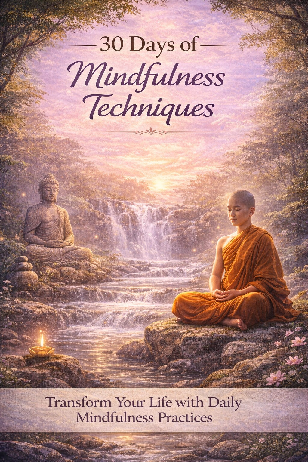 30 Days of Mindfulness Techniques — A Guided Journey to Inner Peace & Clarity